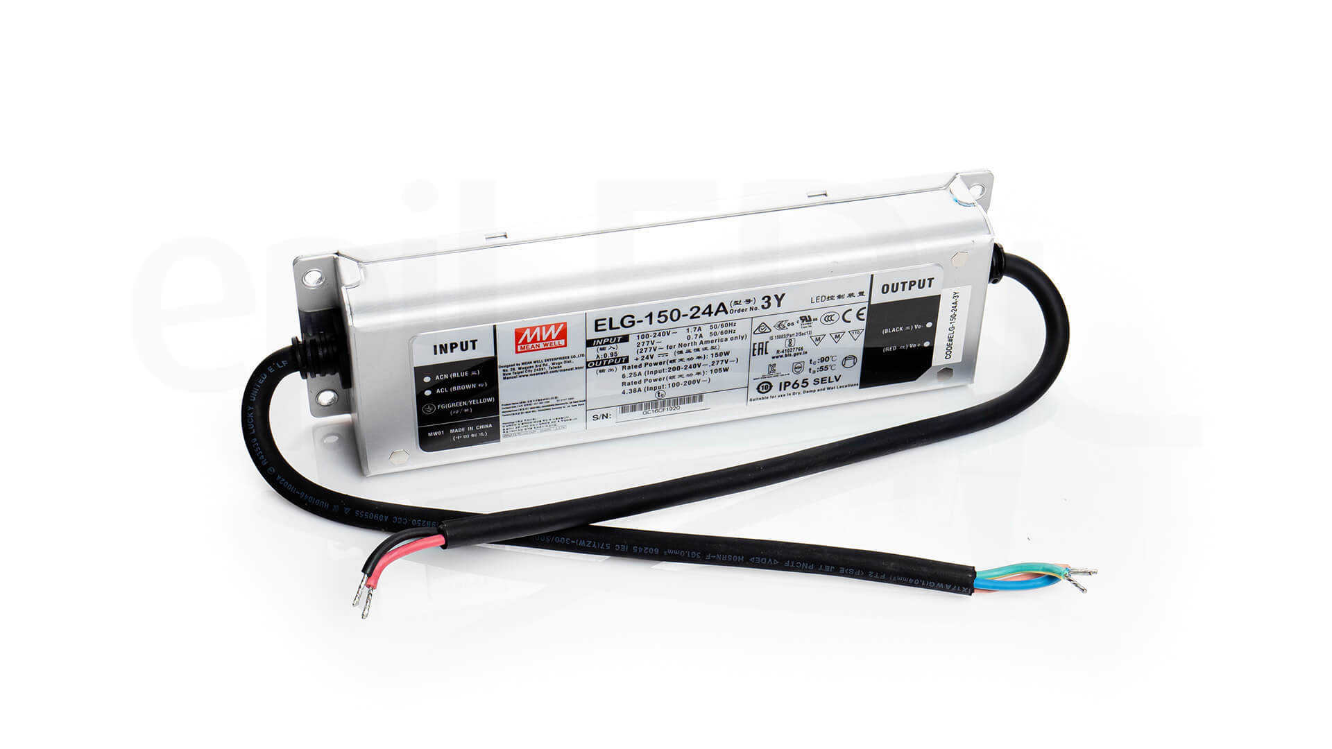 MEAN WELL power supplies – serie ELG MEAN WELL power supplies – serie ELG