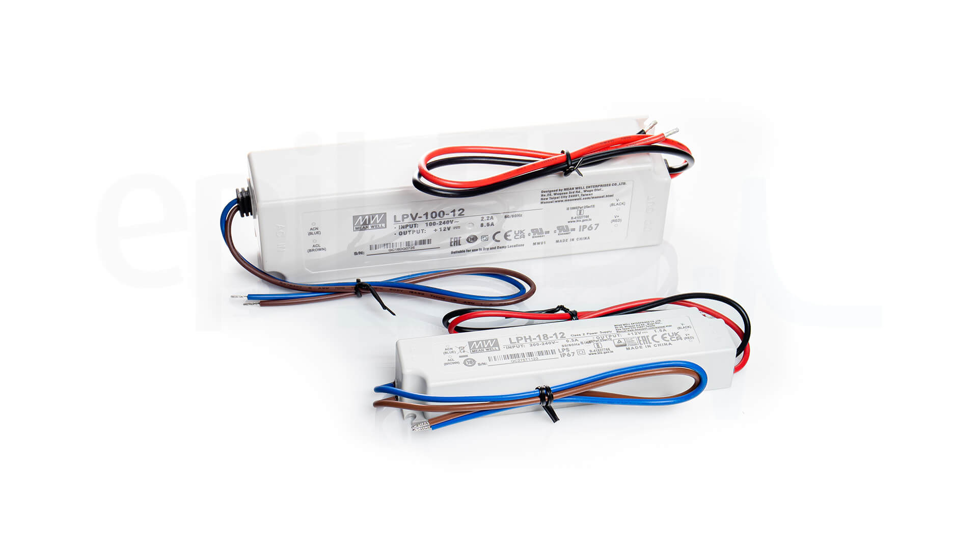 MEAN WELL power supplies – serie LPH / LPV MEAN WELL power supplies – serie LPH / LPV