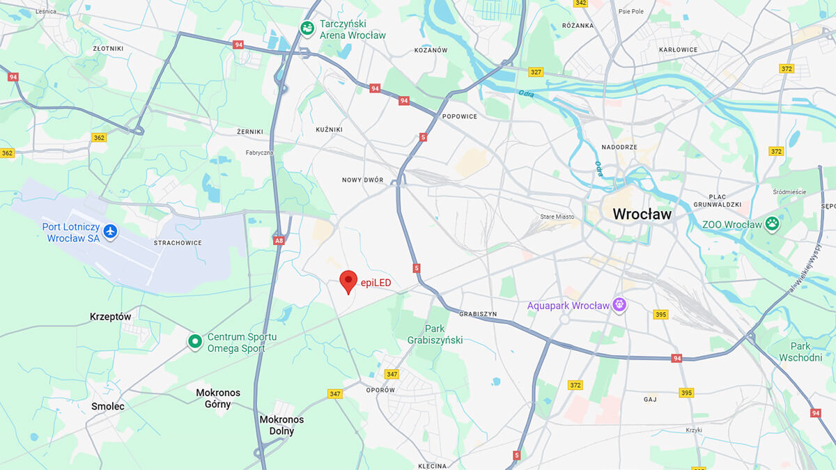 Mapa epiLED