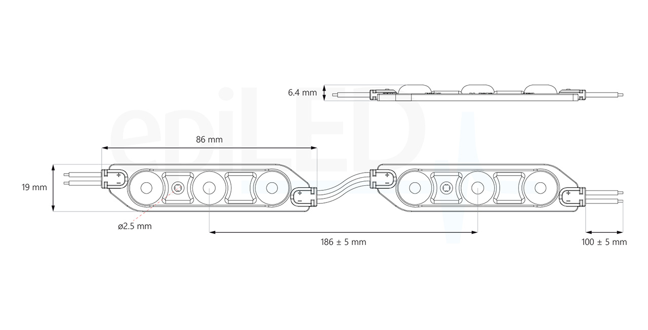 led-module-luno-dimensions
