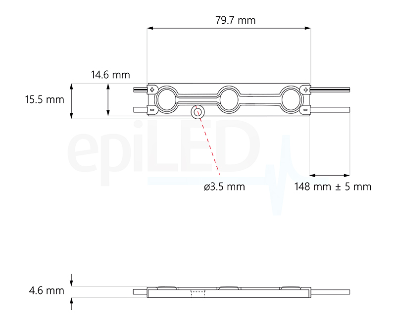 led-module-ultimo-dimensions