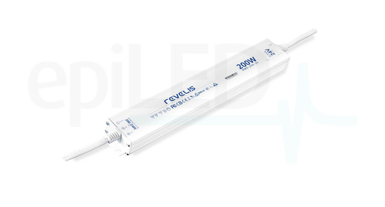 Napájecí zdroj Metal Slim IP20 Revelis RMS-200-24 Napájecí zdroj Metal Slim IP20 Revelis RMS-200-24