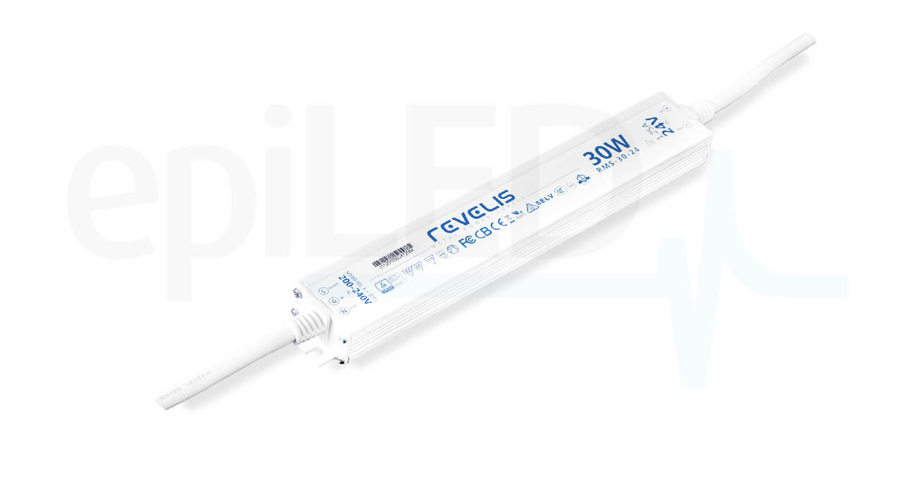 Napájecí zdroj Metal Slim IP20 Revelis RMS-30-24 Napájecí zdroj Metal Slim IP20 Revelis RMS-30-24