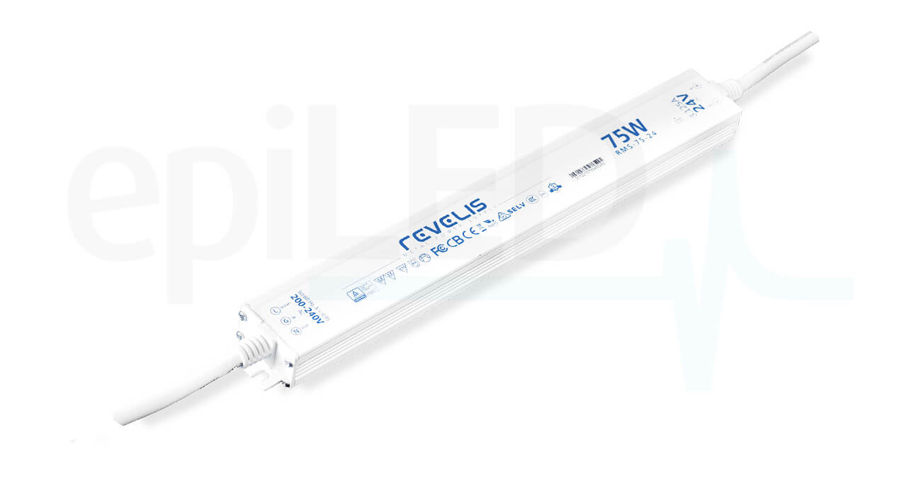 Napájecí zdroj Metal Slim IP20 Revelis RMS-75-24 Napájecí zdroj Metal Slim IP20 Revelis RMS-75-24