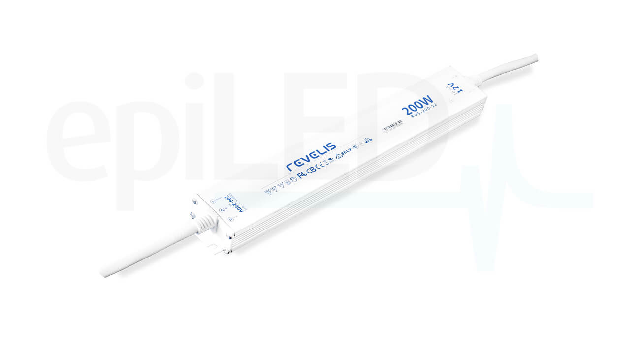 Metal Slim Power Supply Revelis RMS-200-12