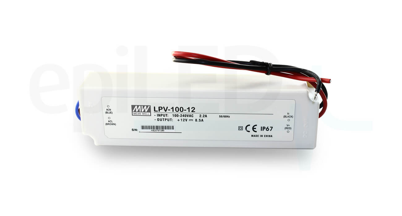 Napájecí zdroj Mean Well LPV-100 Napájecí zdroj Mean Well LPV-100