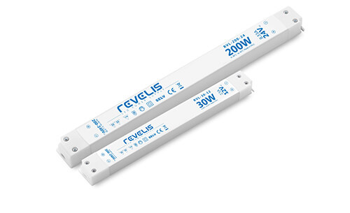 Zasilacze Super Slim Revelis – seria RVL z IP20