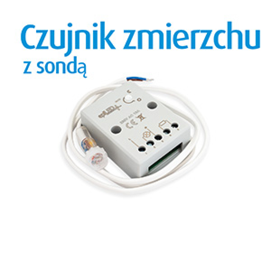 Czujnik zmierzchu z sondą