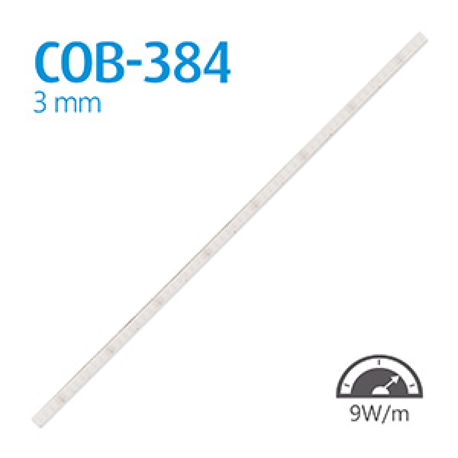Taśma LED COB-384 3mm